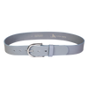 Gürtel COSMO Smoke Blue 4cm ohne Schließe