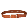 Gürtel COSMO Cognac 4cm ohne Schließe