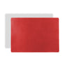 Tischset aus Leder Red