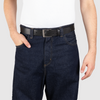Herren Ledergürtel „Cosmo“ – Vollleder, 3.5 cm, Business-Schließe