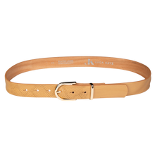  Gürtel SIENA Beige 3cm ohne Schließe