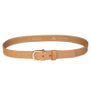 Gürtel COSMO STITCH Caramel 3cm ohne Schließe