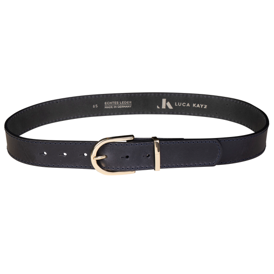 Gürtel COSMO STITCH Blue 3,5cm ohne Schließe