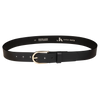 Gürtel COSMO Black 3,5cm ohne Schließe