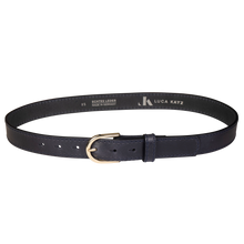  Gürtel COSMO STITCH Blue 3cm ohne Schließe