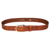 Gürtel COSMO Cognac 3,5cm ohne Schließe