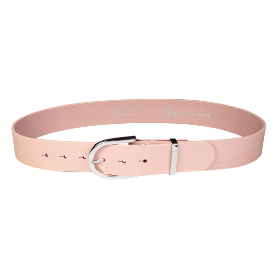 Gürtel COSMO Rosé 4cm ohne Schließe