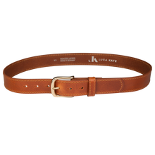  Gürtel COSMO STITCH Cognac 3,5cm ohne Schließe