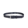 Herren Ledergürtel „Cosmo“ – Vollleder, 3.5 cm, silberne Schließe