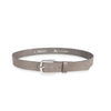 Herren Ledergürtel „Cosmo“ – Vollleder, 3.5 cm, silberne Schließe