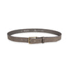 Herren Ledergürtel „Cosmo“ – Vollleder, 3 cm, Mattgold Schließe