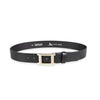 Herren Ledergürtel „Cosmo“ – Vollleder, 4 cm, goldene Schließe 4633