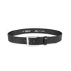 Herren Ledergürtel „Cosmo“ – Vollleder, 4 cm, altsilberner Schließe