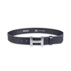 Herren Ledergürtel „Cosmo“ – Vollleder, 4 cm, silberne H-Schließe 4786