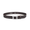 Herren Ledergürtel „Cosmo“ – Vollleder, 4 cm, silberne Schließe 4557