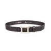 Herren Ledergürtel „Cosmo“ – Vollleder, 4 cm, goldene Schließe 4633