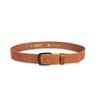 Herren Ledergürtel „Cosmo“ – Vollleder, 4 cm, schwarze Schließe 4485