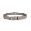 Herren Ledergürtel „Cosmo“ – Vollleder, 4 cm, altsilberner Schließe 4130