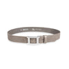 Herren Ledergürtel „Cosmo“ – Vollleder, 4 cm, silberne Schließe 4557