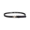 Damen Ledergürtel „Cosmo“ – Vollleder, 2.5 cm, goldene Schließe 2504