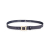 Damen Ledergürtel „Cosmo“ – Vollleder, 2.5 cm, goldene Schließe 2512
