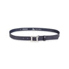 Damen Ledergürtel „Cosmo“ – Vollleder, 2.5 cm, silberne Schließe 2513