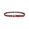 Damen Ledergürtel „Cosmo“ – Vollleder, 2.5 cm, silberne Schließe 2513