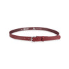 Damen Ledergürtel „Cosmo“ – Vollleder, 2.5 cm, silberne Schließe 2521