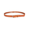 Damen Ledergürtel „Cosmo“ – Vollleder, 2.5 cm, silberne Schließe 2521