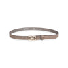 Damen Ledergürtel „Cosmo“ – Vollleder, 2.5 cm, goldene Schließe 2504