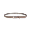 Damen Ledergürtel „Cosmo“ – Vollleder, 2.5 cm, silberne Schließe 2513