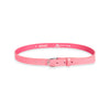 Damen Ledergürtel „Cosmo“ – Vollleder, 2.5 cm, silberne Schließe 2521