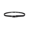Damen Ledergürtel „Cosmo“ – Vollleder, 2 cm, silberne Schließe 2205