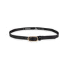 Damen Ledergürtel „Cosmo“ – Vollleder, 2 cm, goldene Schließe 2206