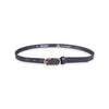 Damen Ledergürtel „Cosmo“ – Vollleder, 2 cm, goldene Schließe 2206