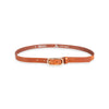 Damen Ledergürtel „Cosmo“ – Vollleder, 2 cm, goldene Schließe 2206