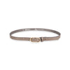 Damen Ledergürtel „Cosmo“ – Vollleder, 2 cm, goldene Schließe 2206