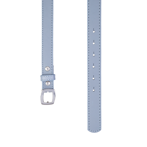 Gürtel COSMO STITCH Smoke Blue 3cm ohne Schließe