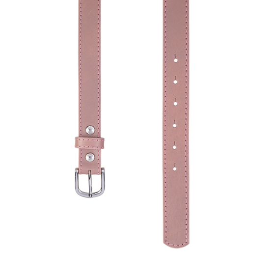 Gürtel COSMO STITCH Old Pink 3cm ohne Schließe