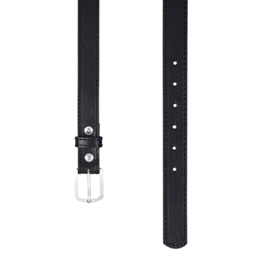 Gürtel COSMO STITCH Black 3cm ohne Schließe