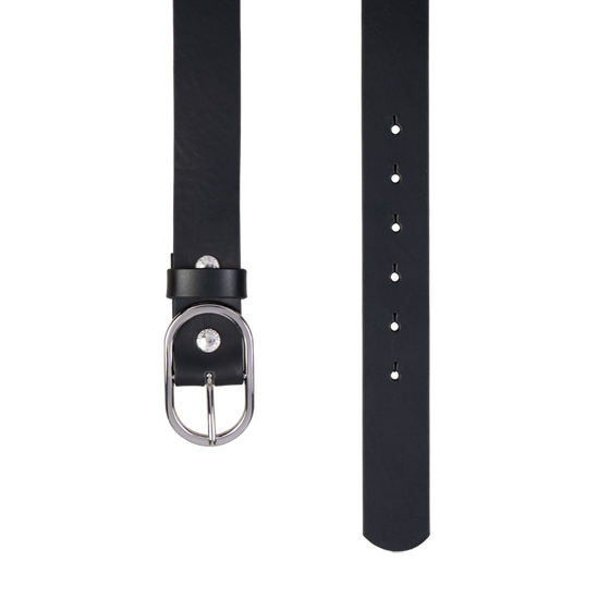 Gürtel COSMO Black 3,5cm ohne Schließe