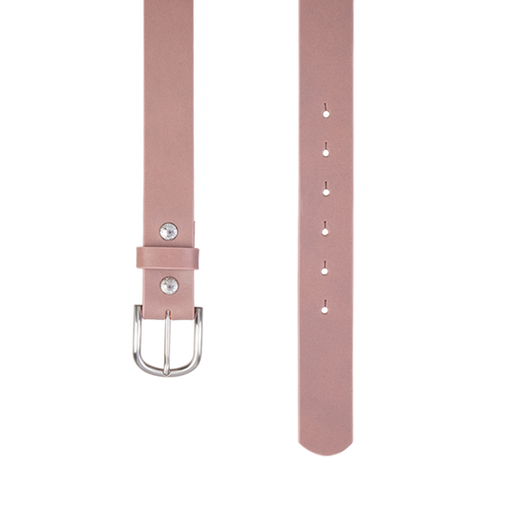 Gürtel COSMO Old Pink 3,5cm ohne Schließe