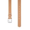 Gürtel COSMO Caramel 3,5cm ohne Schließe