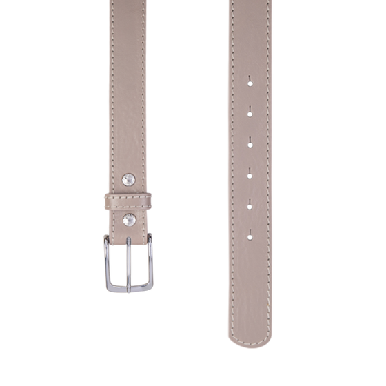 Gürtel COSMO STITCH Light Grey 3,5cm ohne Schließe