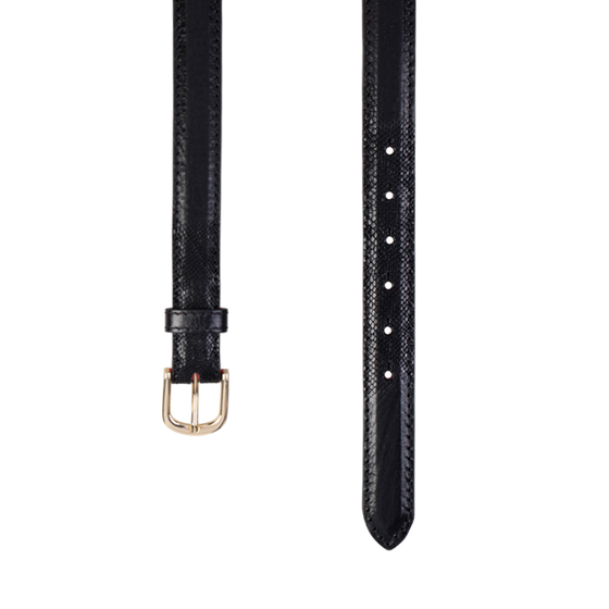 Gürtel SIENA Black 3cm ohne Schließe