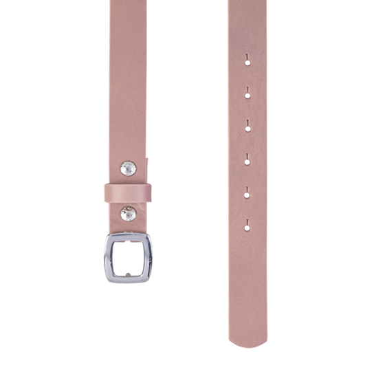 Gürtel COSMO Old Pink 3cm ohne Schließe