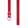 Gürtel COSMO Red 3cm ohne Schließe