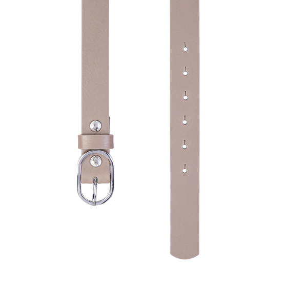 Gürtel COSMO Light Grey 3cm ohne Schließe