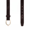 Gürtel VELOURS 3cm mit Schließe Gold 3031
