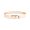 Damen Ledergürtel „Calvados“ – Vollleder, 4 cm, goldene Schließe 4633